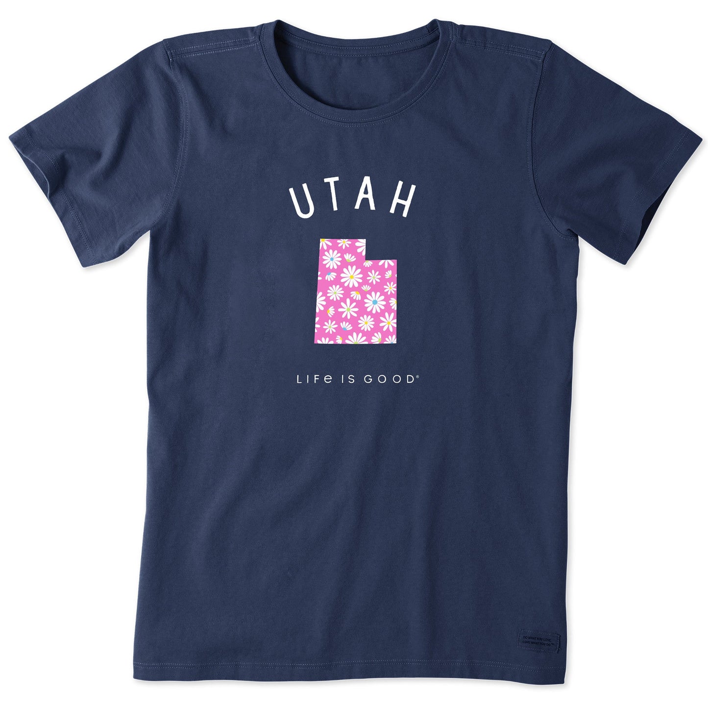Women's Utah Daisies Short Sleeve Crusher Tee