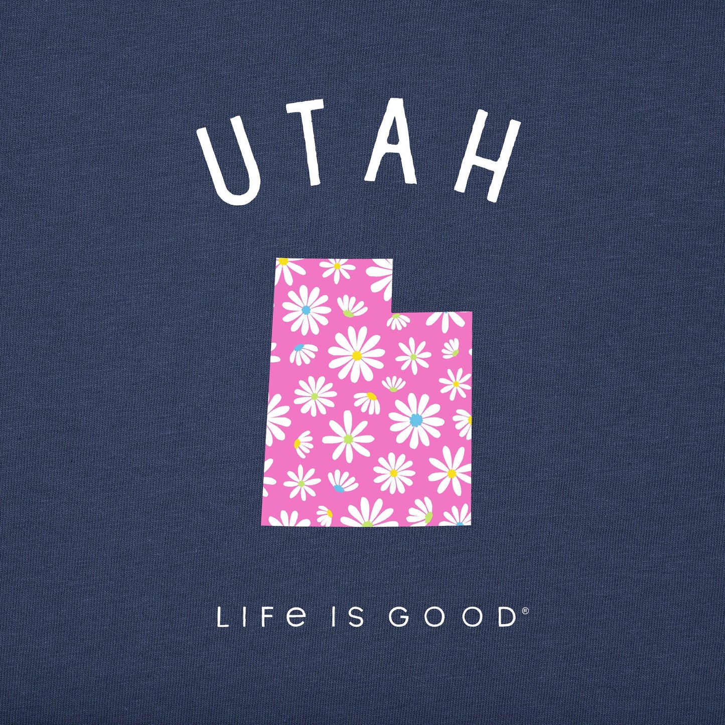 Women's Utah Daisies Short Sleeve Crusher Tee