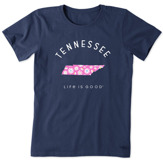 Women's Tennessee Daisies Short Sleeve Crusher Tee