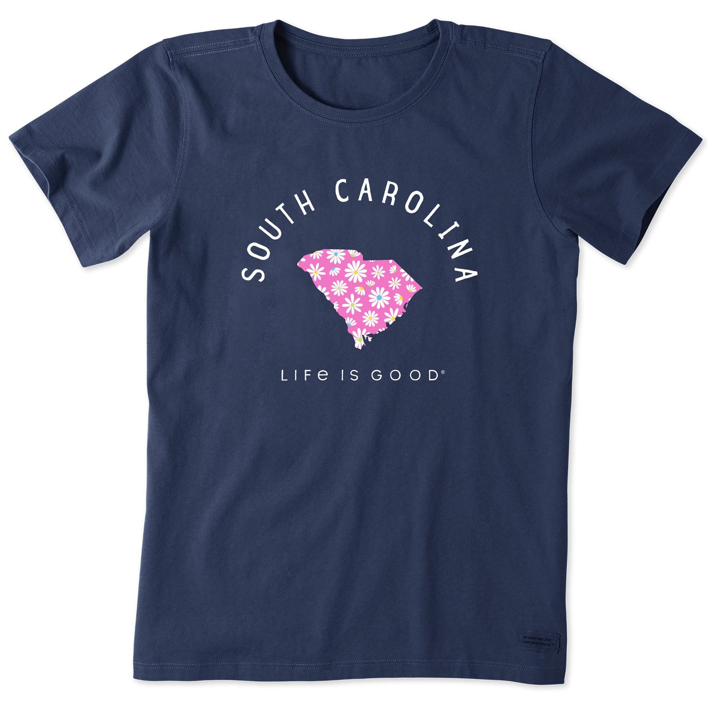 Women's South Carolina Daisies Short Sleeve Crusher Tee