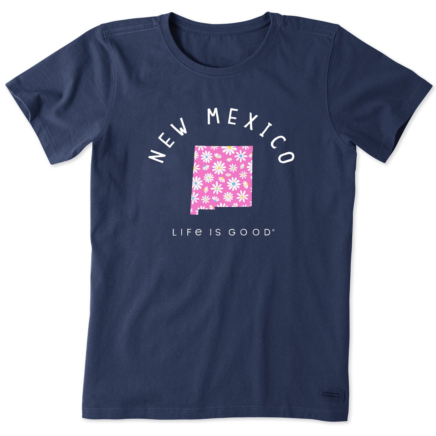 Women's New Mexico Daisies Short Sleeve Crusher Tee