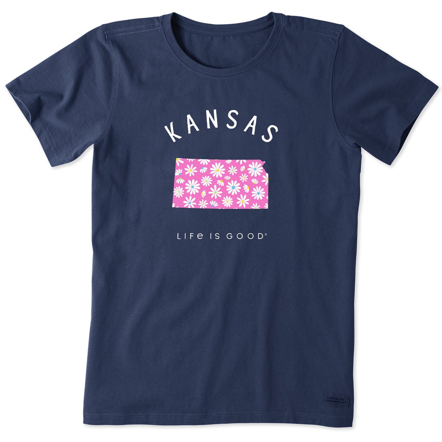 Women's Daisies Kansas Short Sleeve Crusher Tee