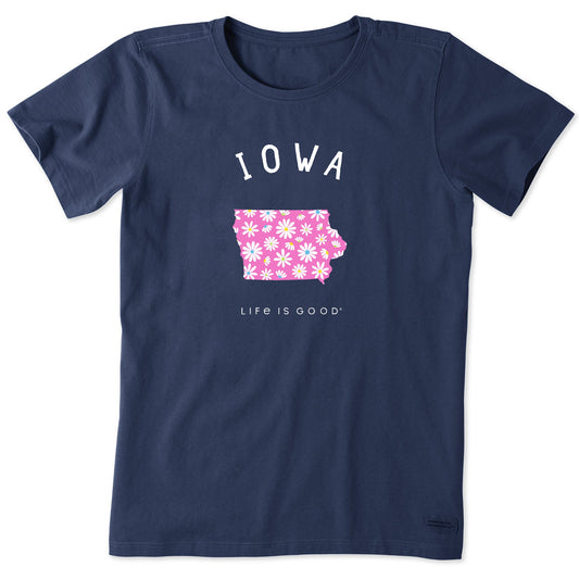 Women's Daisies Iowa Short Sleeve Crusher Tee