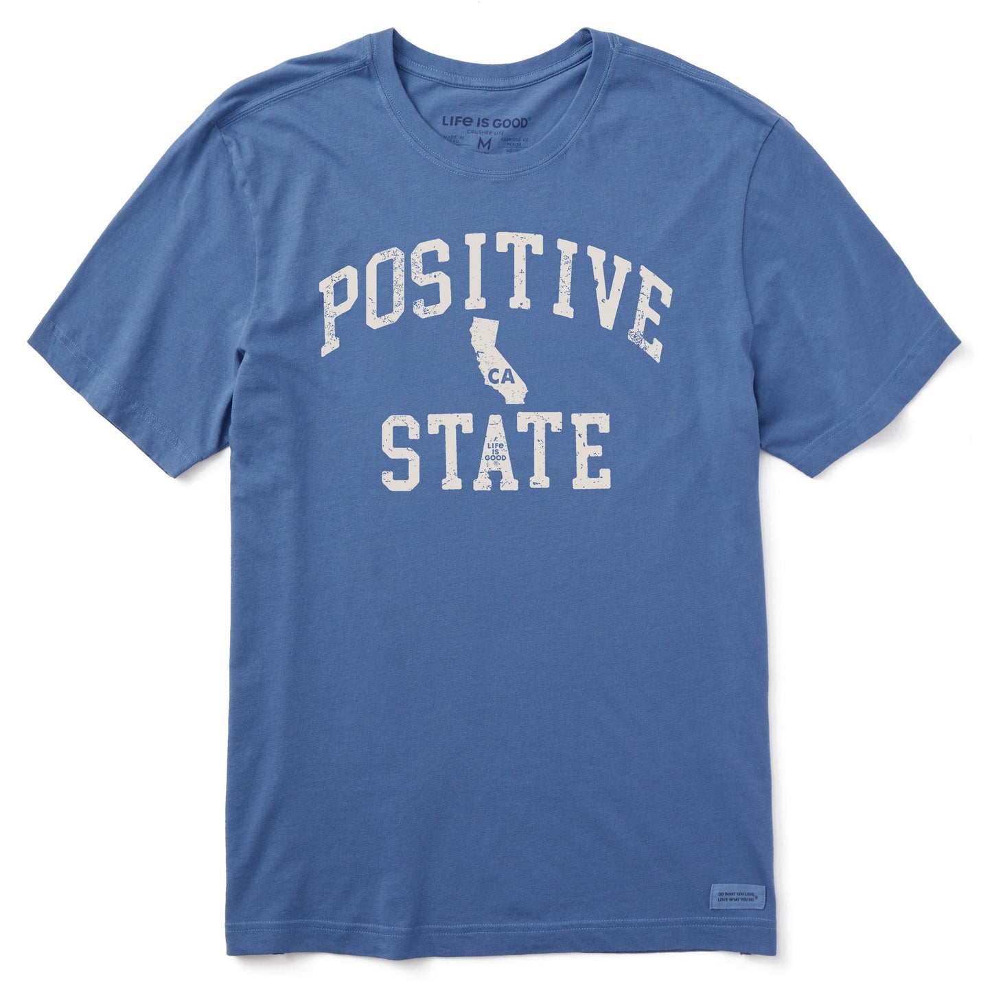 Men's Positive State California Short Sleeve Crusher Tee