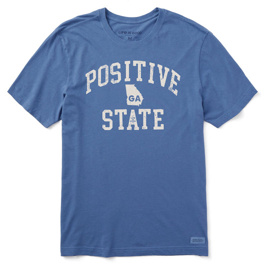 Men's Positive State Georgia Short Sleeve Crusher Tee