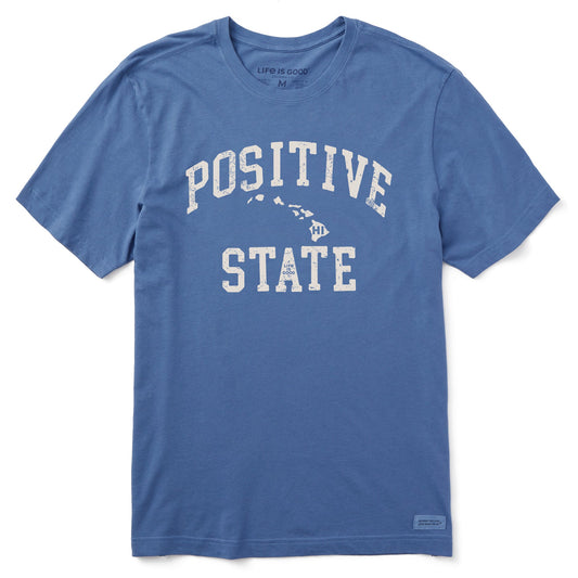 Men's Positive State Hawaii Short Sleeve Crusher Tee