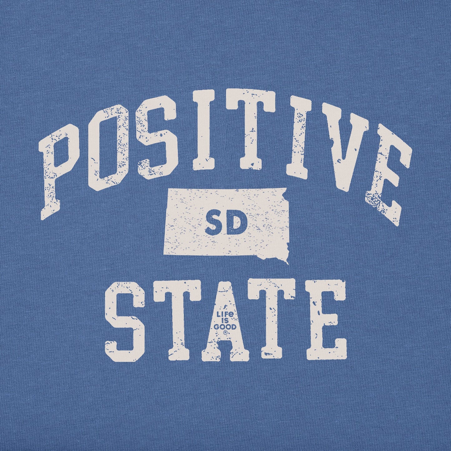 Women's Positive State South Dakota Short Sleeve Crusher Tee