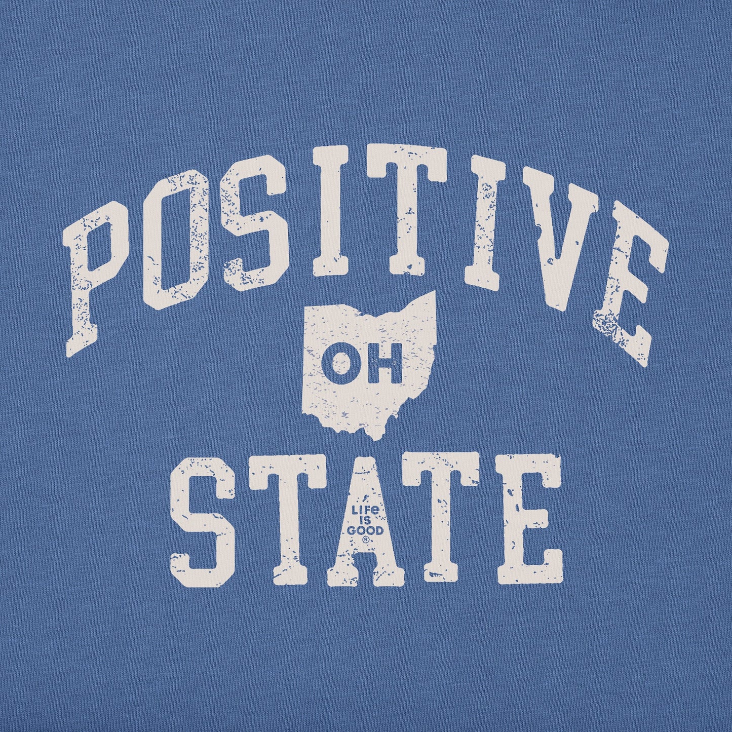 Women's Positive State Ohio Short Sleeve Crusher Tee