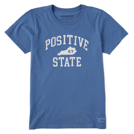 Women's Positive State Kentucky Short Sleeve Crusher Tee