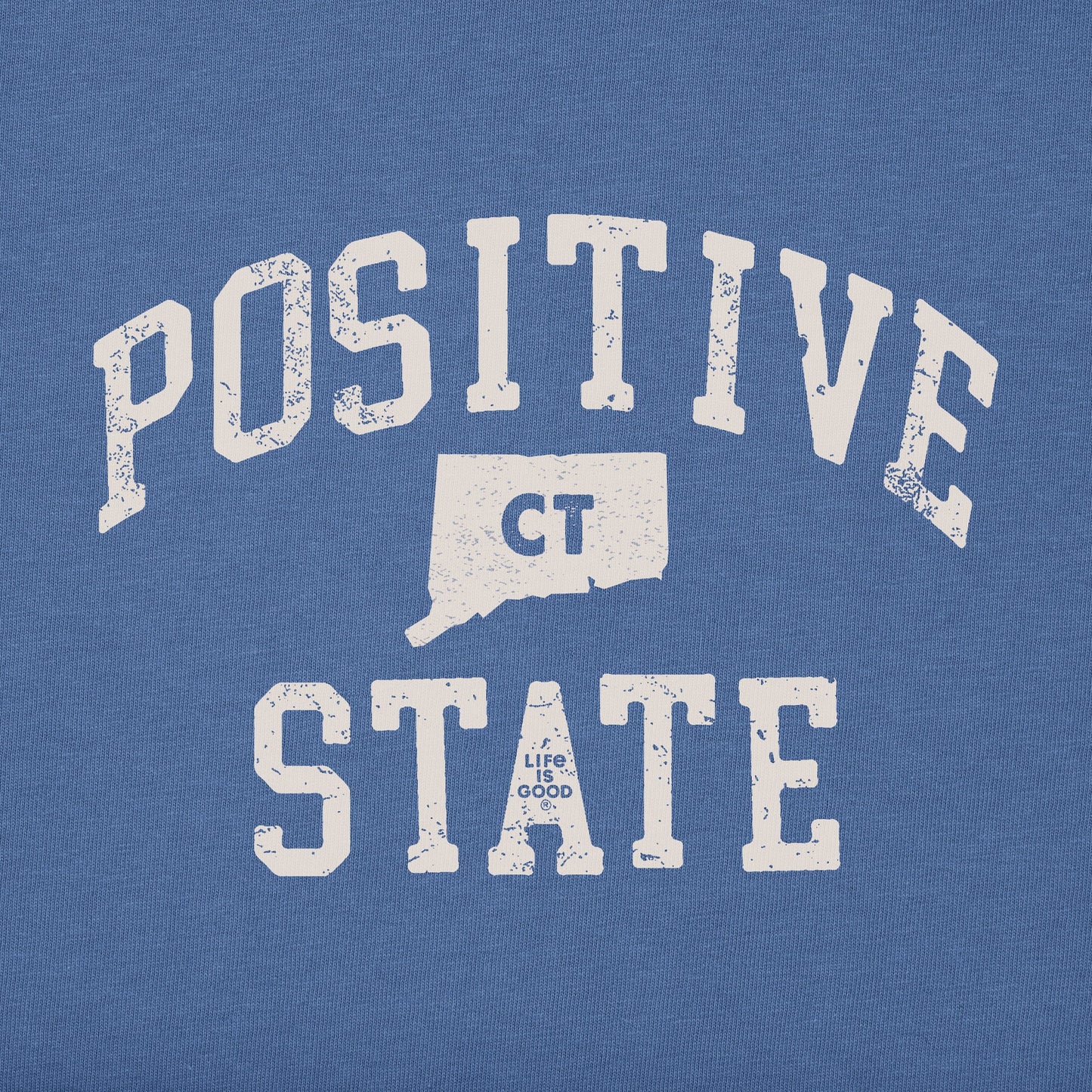 Women's Positive State Connecticut Short Sleeve Crusher Tee