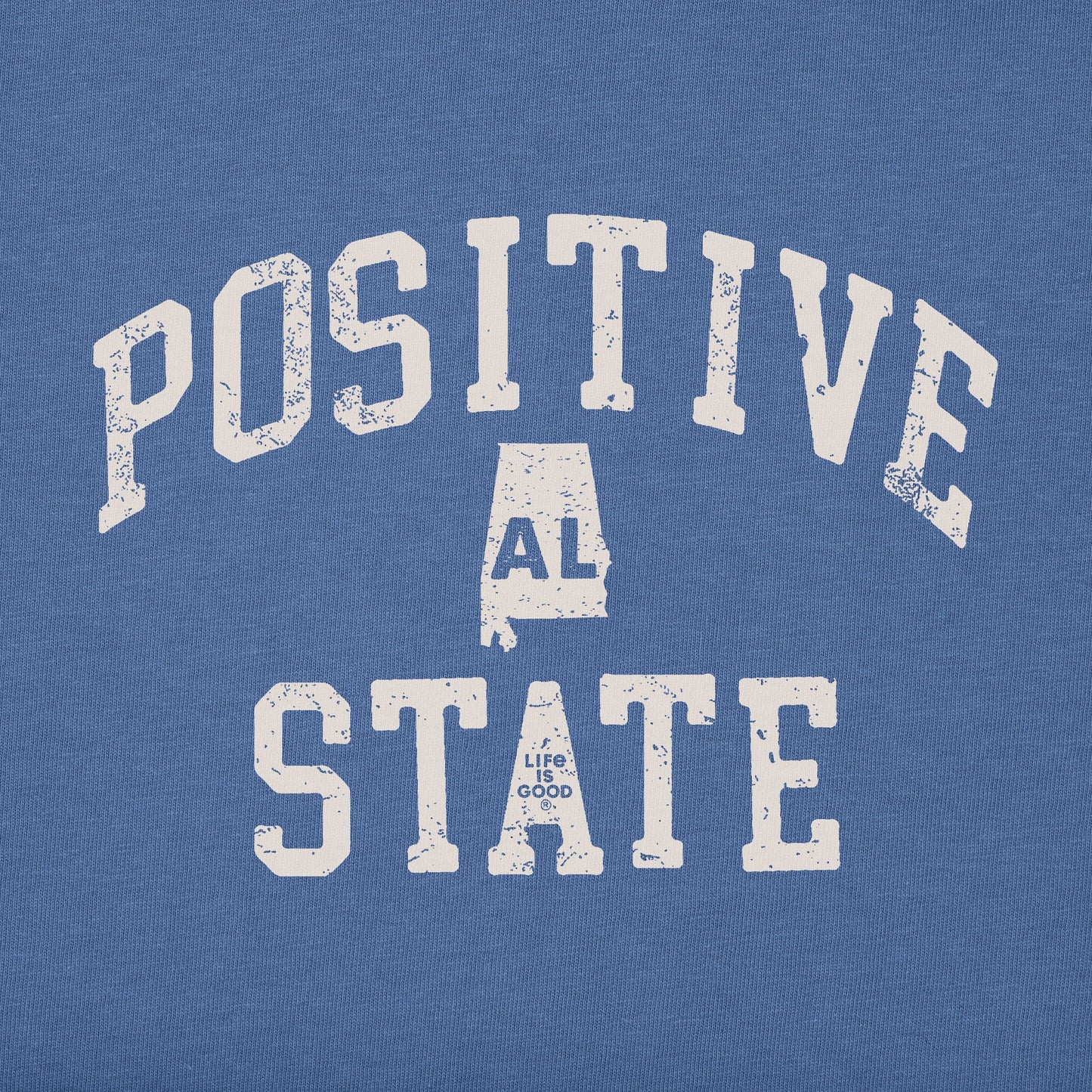 Women's Positive State Alabama Short Sleeve Crusher Tee