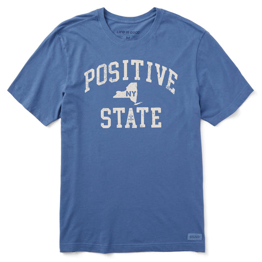Men's Positive State New York Short Sleeve Crusher Tee
