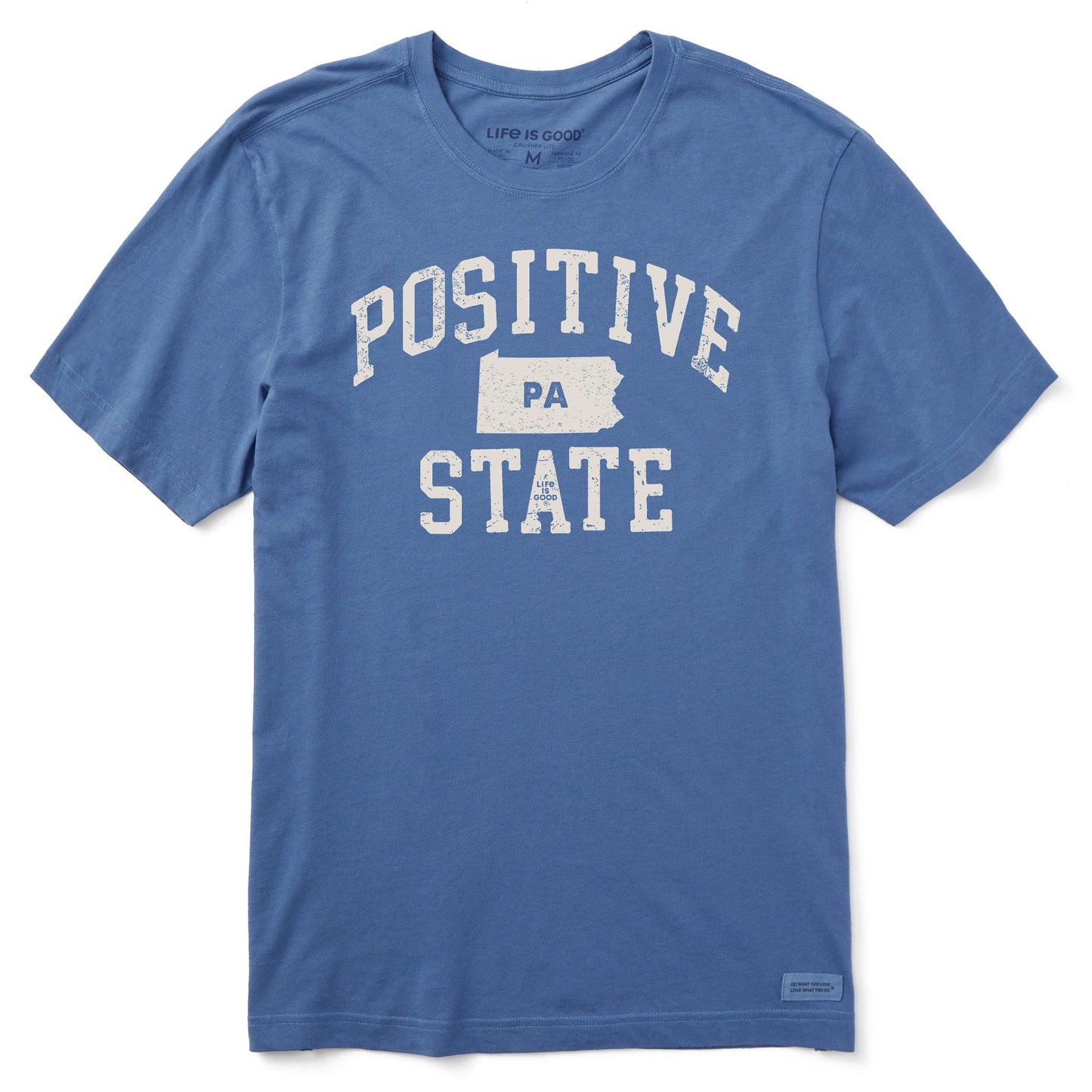 Men's Positive State Pennsylvania Short Sleeve Crusher Tee