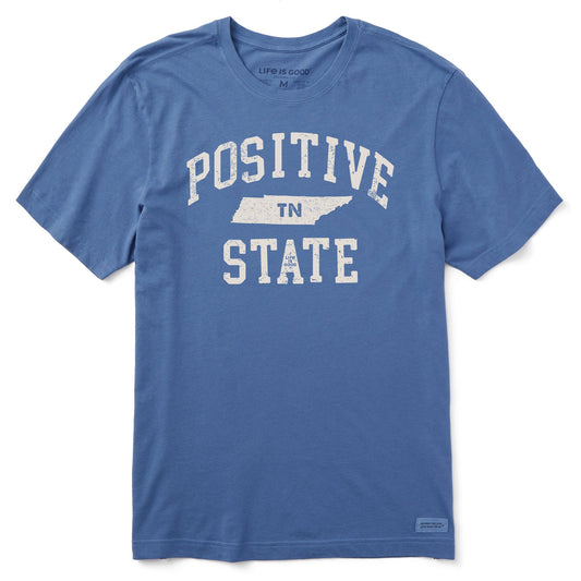 Men's Positive State Tennessee Short Sleeve Crusher Tee
