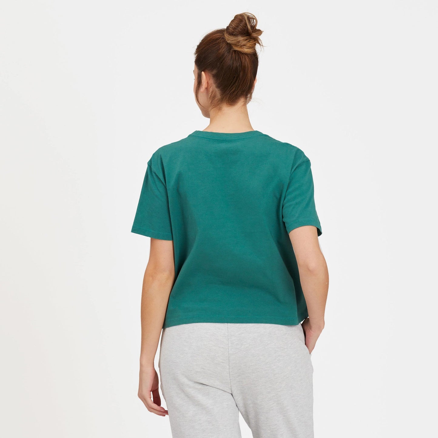 Women's Solid Short Sleeve Crusher Boxy Tee