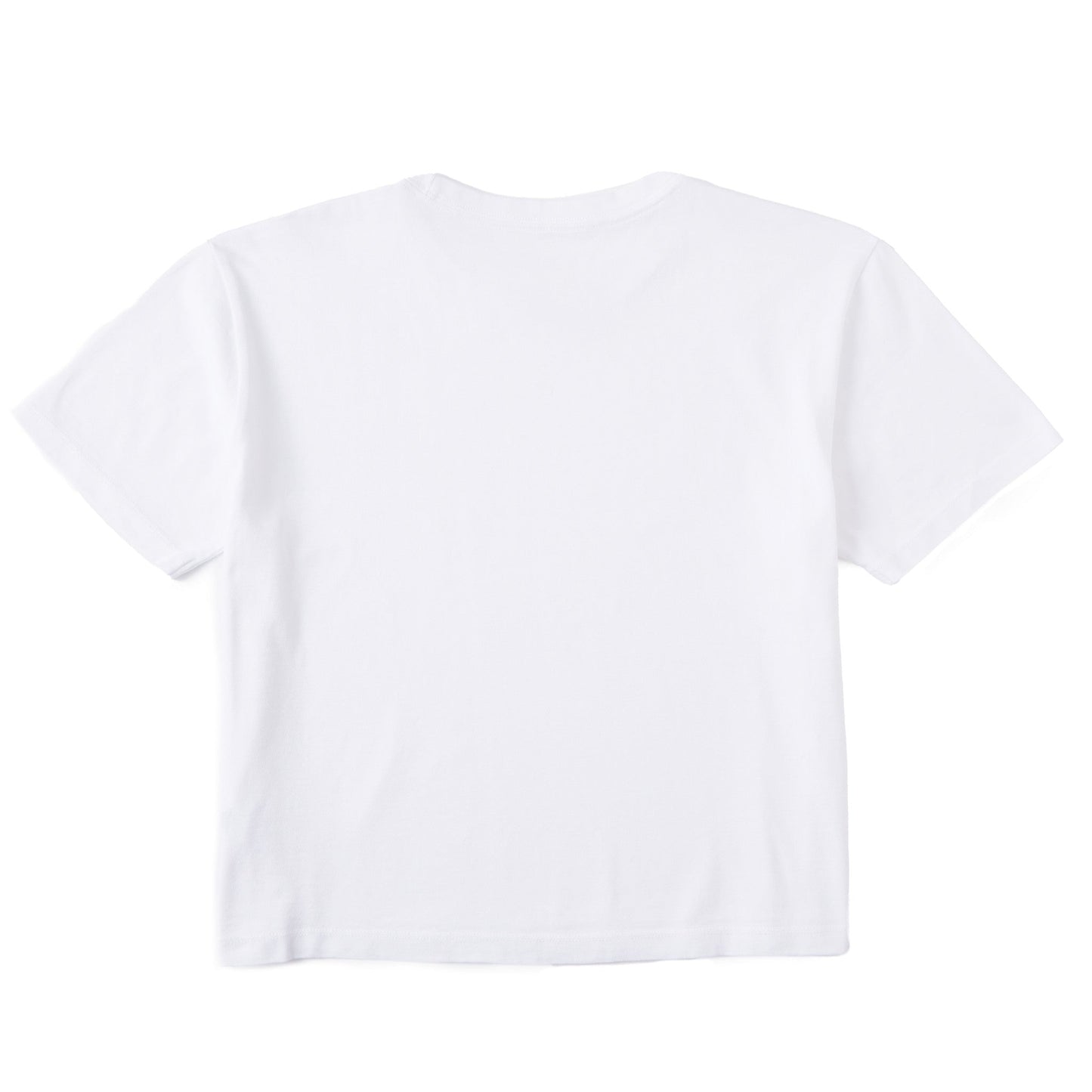 Women's Solid Short Sleeve Crusher Boxy Tee