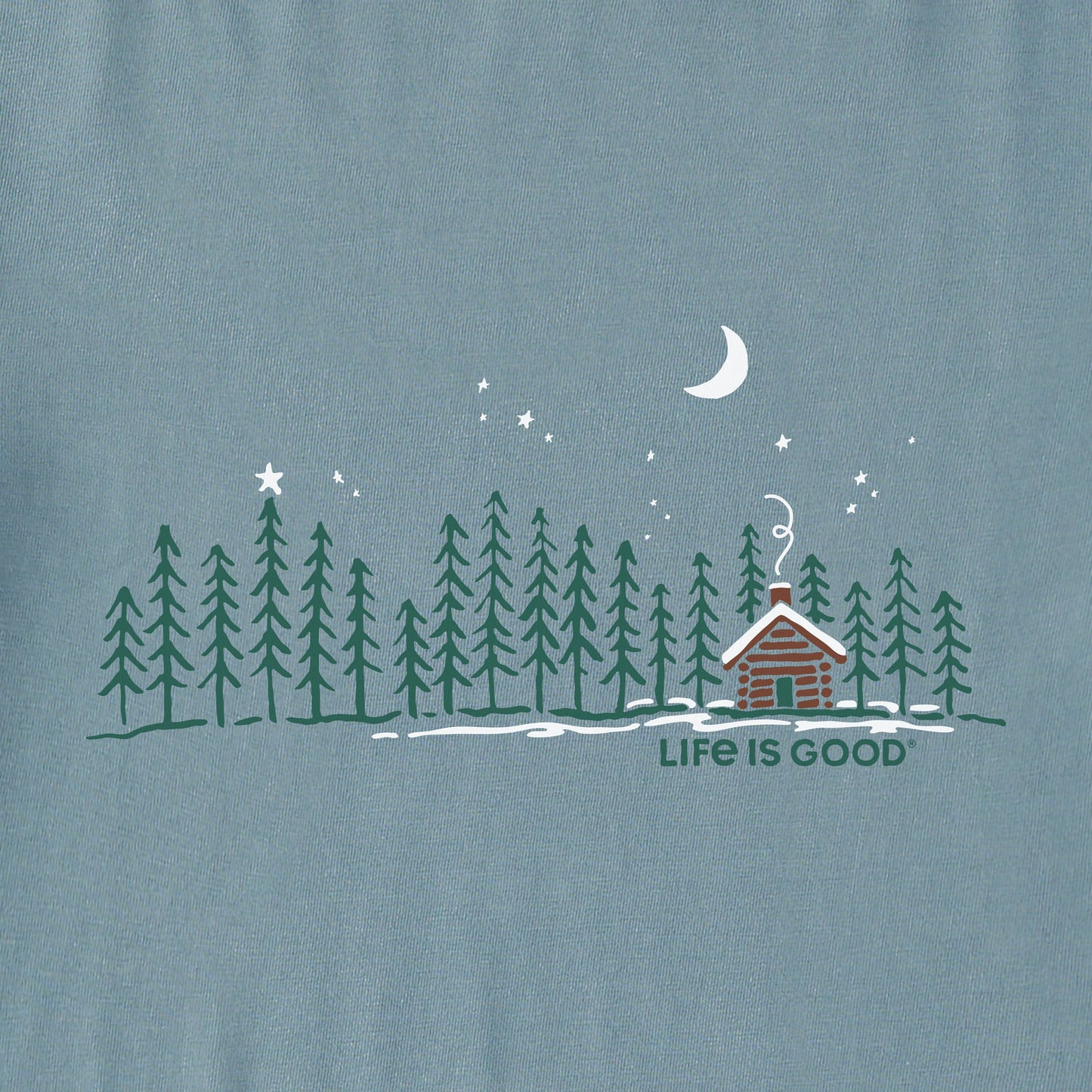 Men's Cabin Landscape Simply True Crew