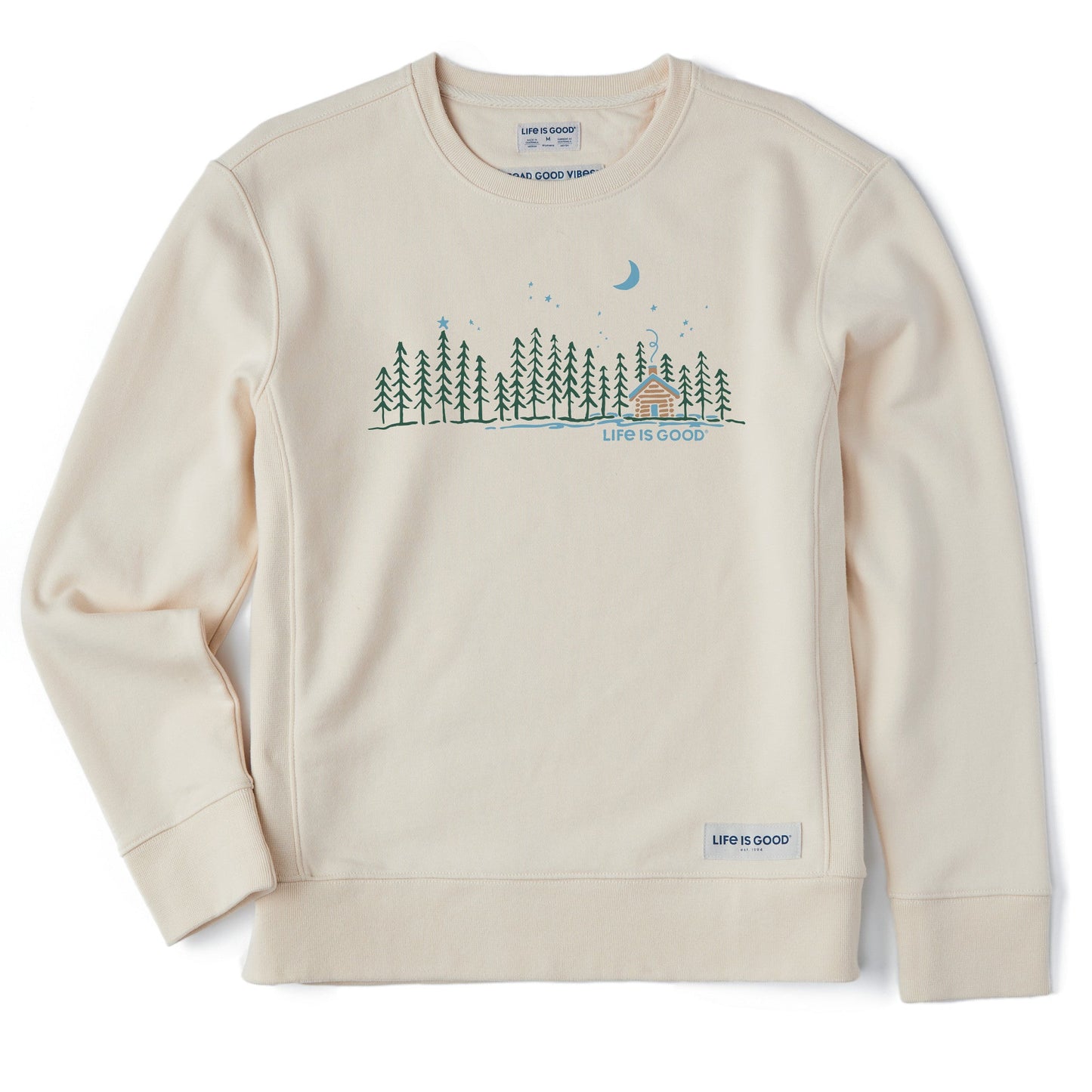 Women's Cabin Landscape Simply True Crew