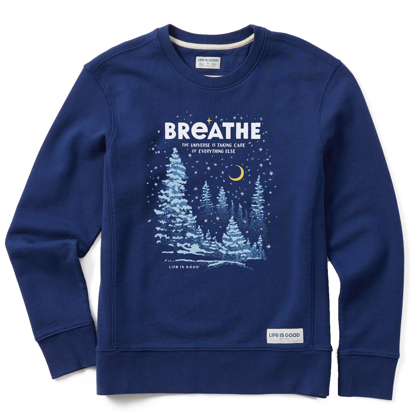 Women's Breathe Universe Winter Simply True Crew
