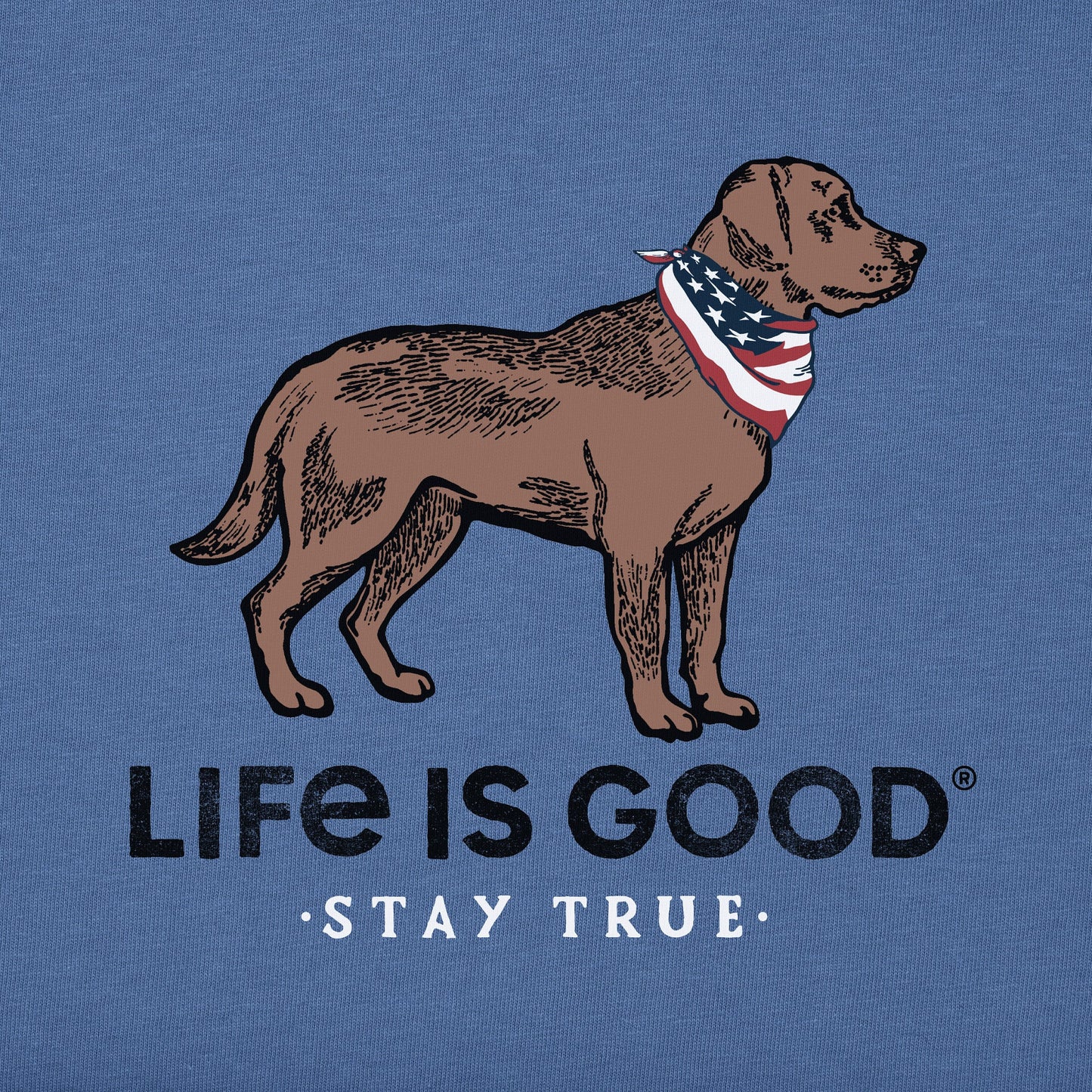Men's Stay True Dog Short Sleeve Tee