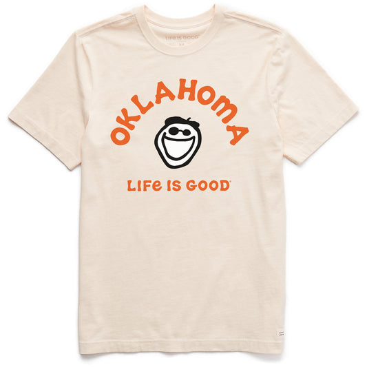 Men's Jake Oklahoma Short Sleeve Crusher Tee