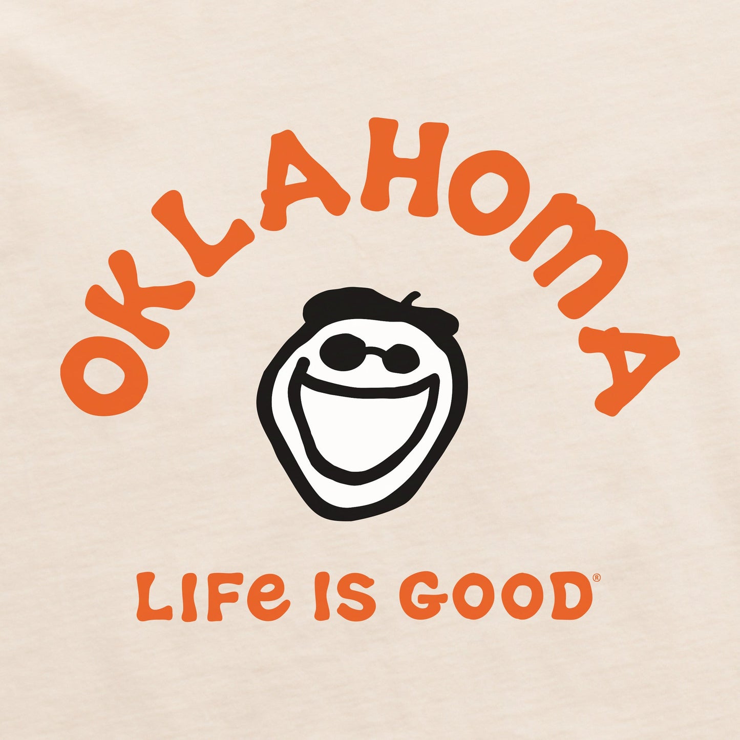 Men's Jake Oklahoma Short Sleeve Crusher Tee