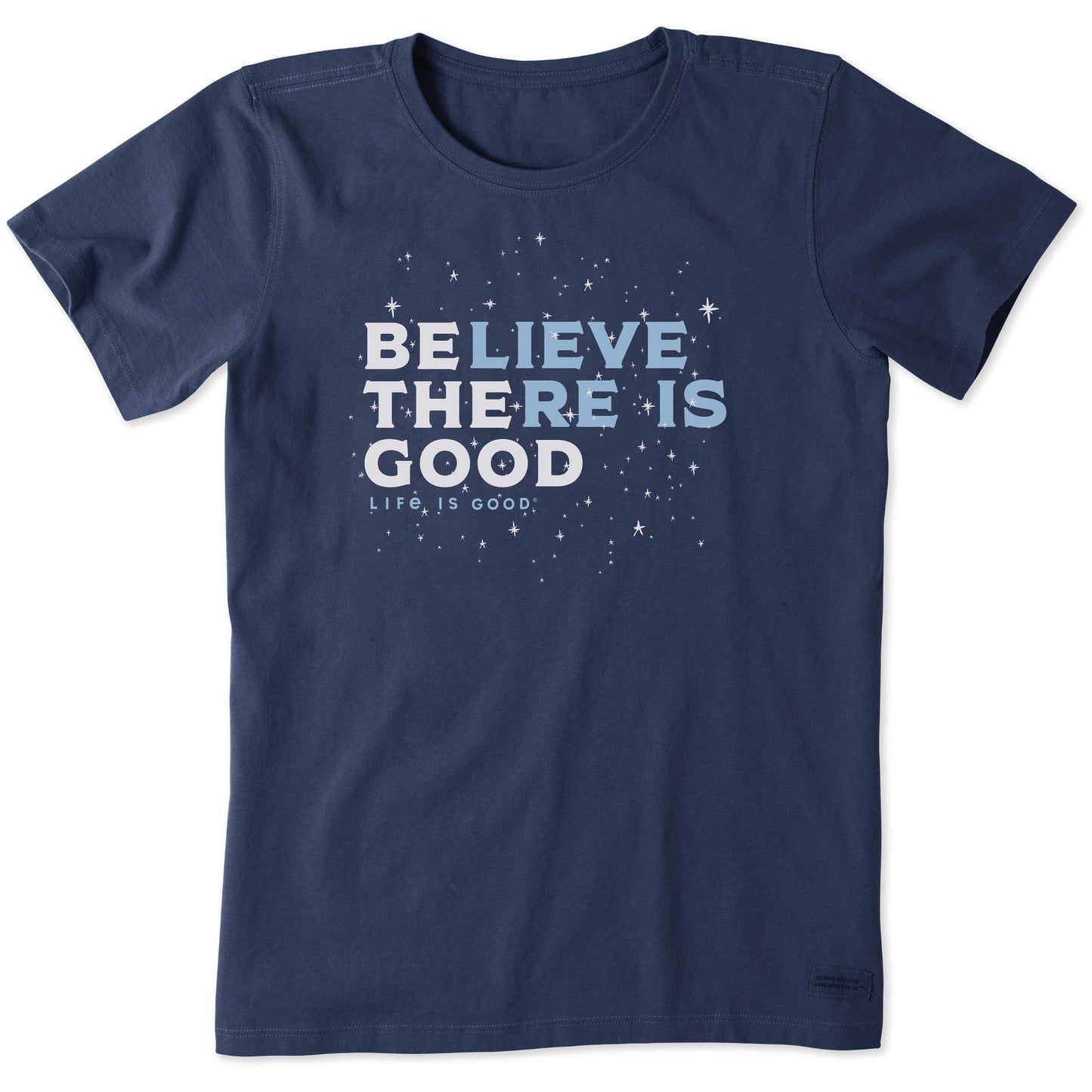 Women's Starry Be The Good Short Sleeve Crusher Tee