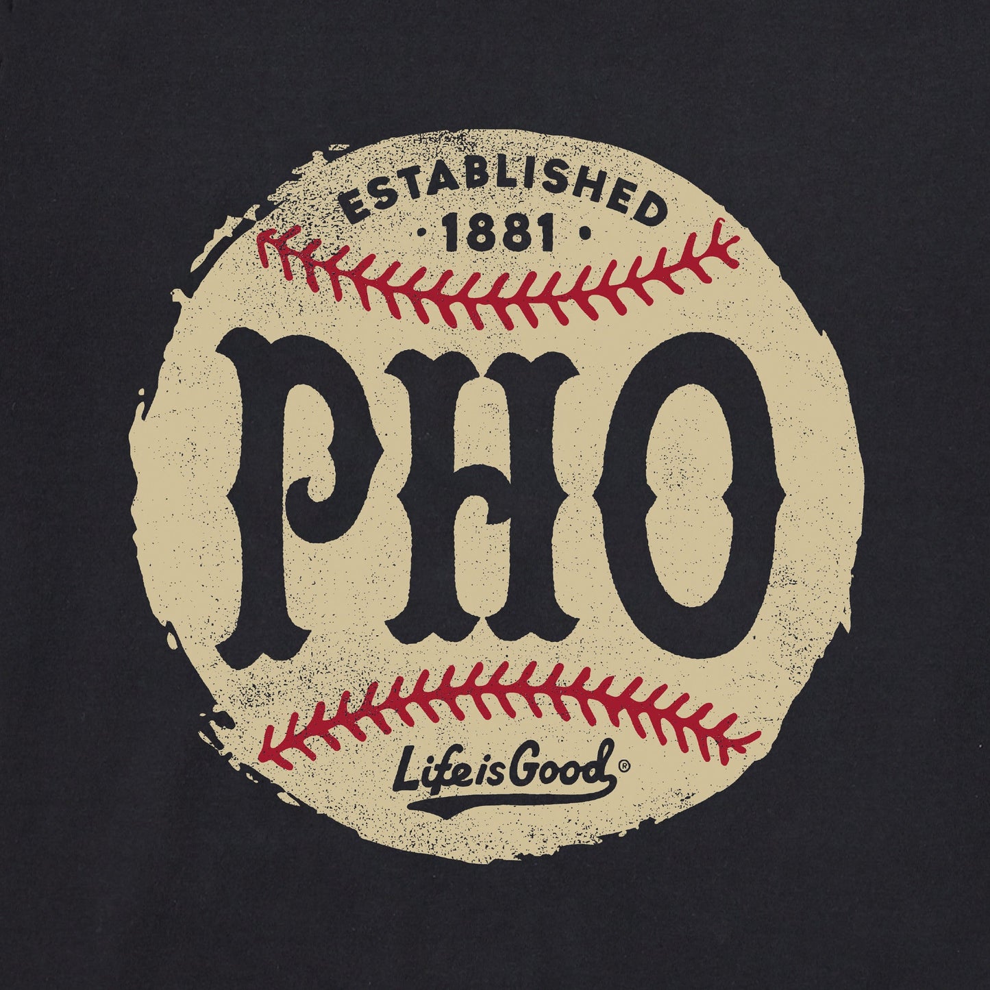 Men's Phoenix Baseball Short Sleeve Crusher Tee