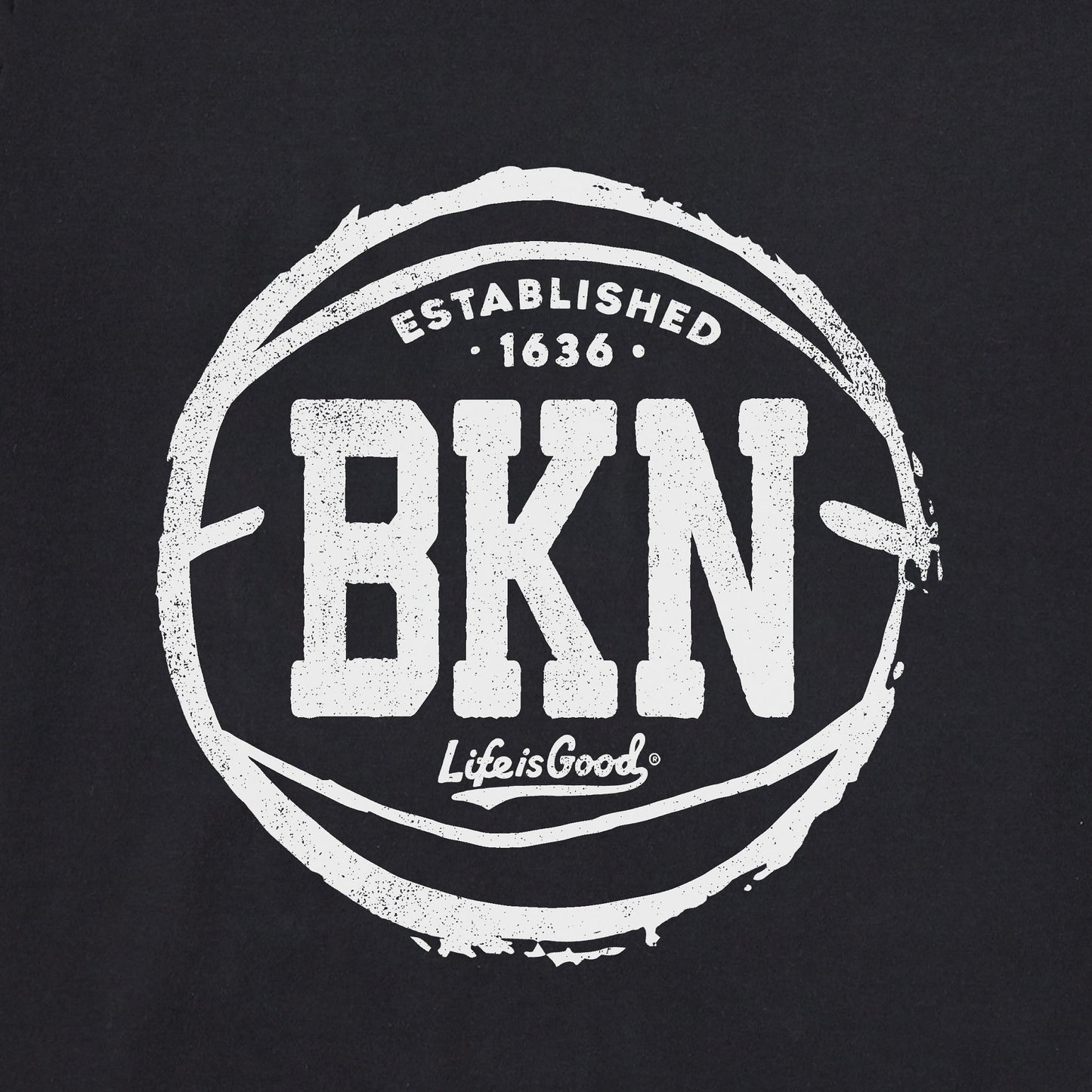 Men's Brooklyn Basketball Short Sleeve Crusher Tee