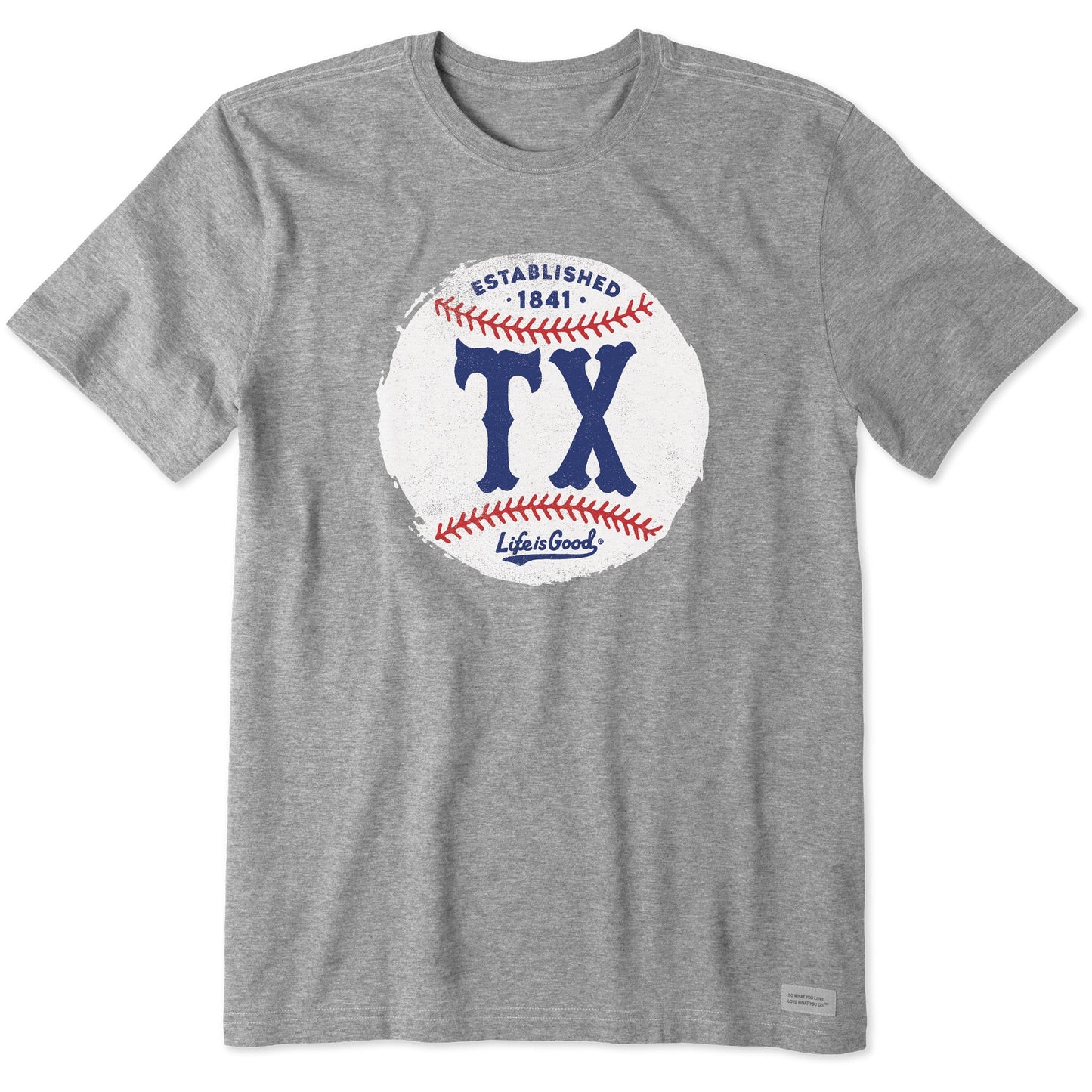 Men's Texas Baseball Short Sleeve Crusher Tee