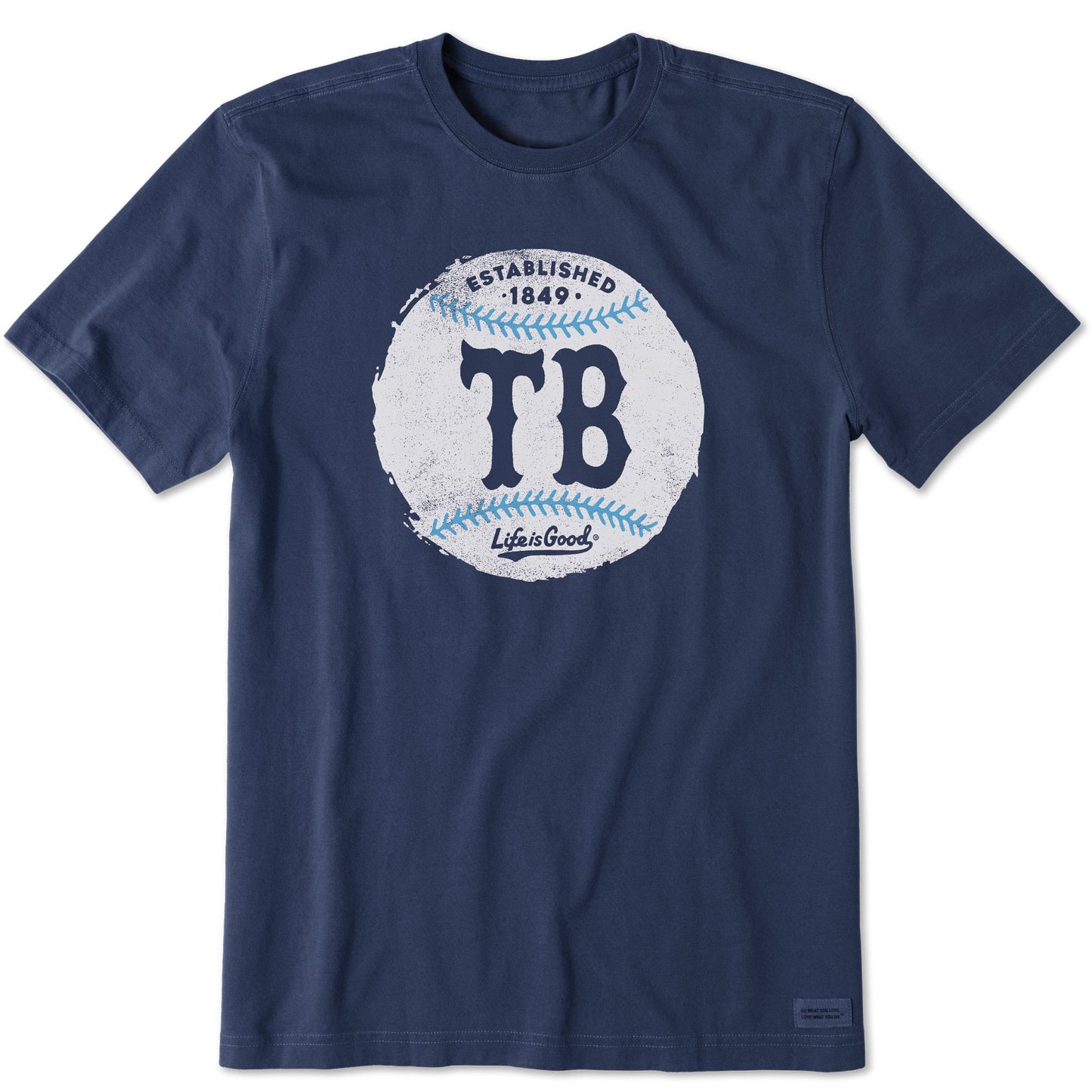 Men's Tampa Bay Baseball Short Sleeve Crusher Tee