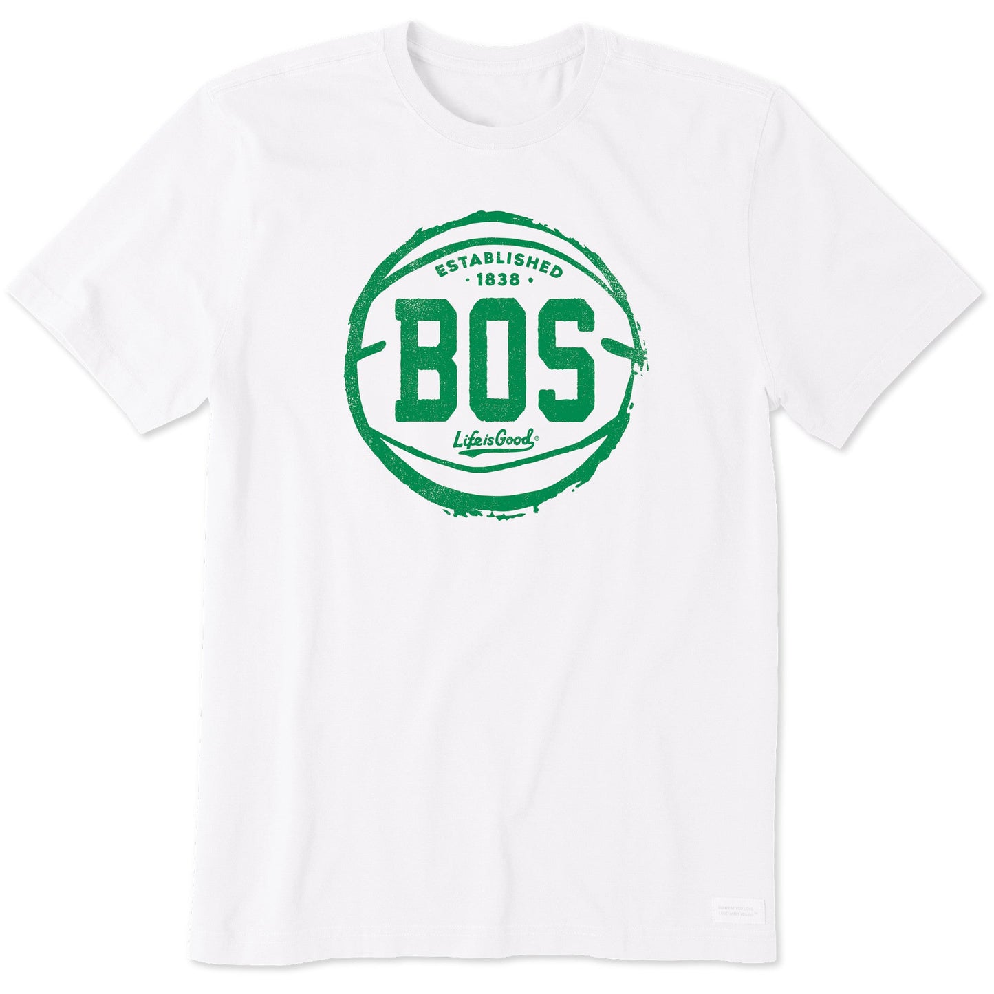 Men's Boston Basketball Short Sleeve Crusher Tee