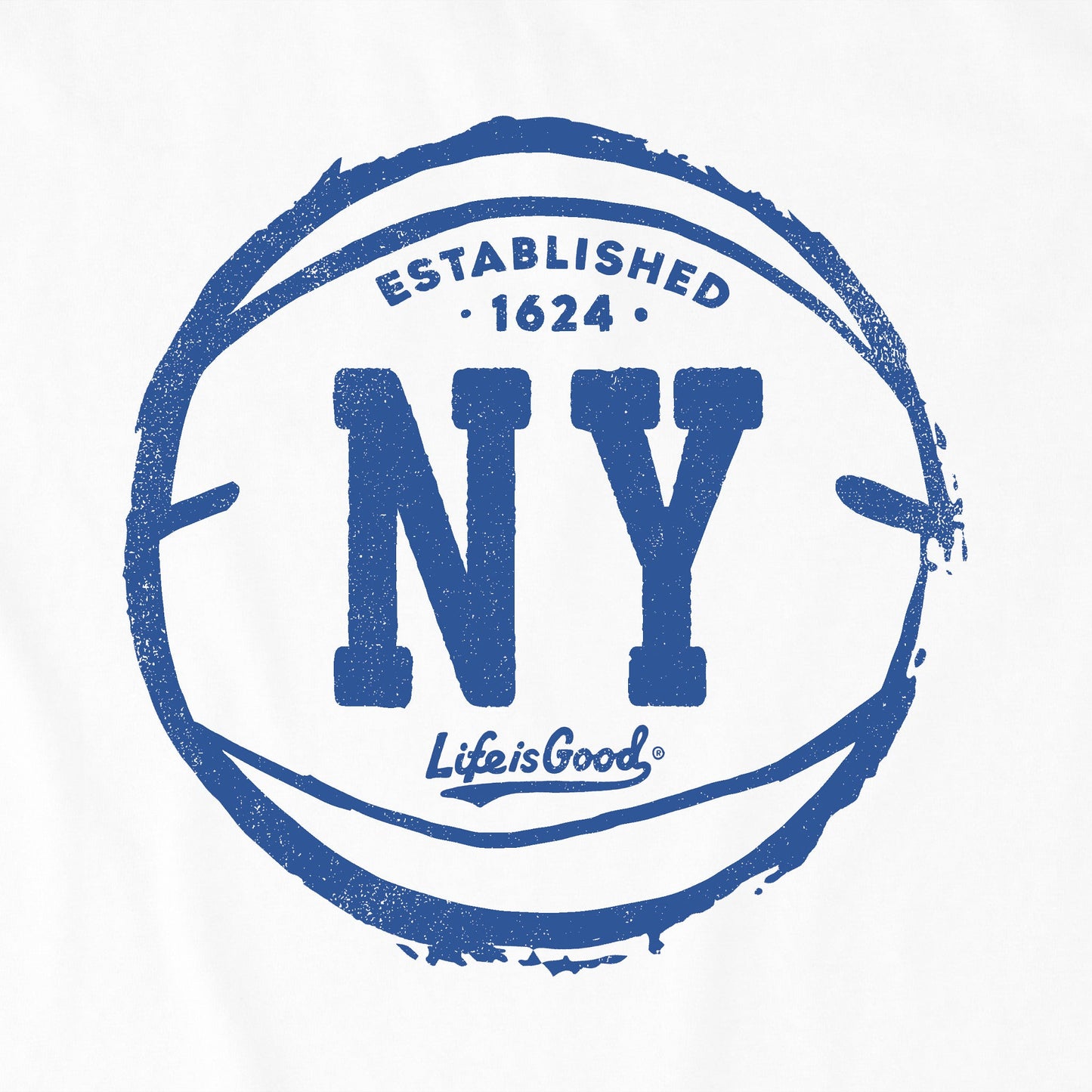 Men's NY Basketball Short Sleeve Crusher Tee