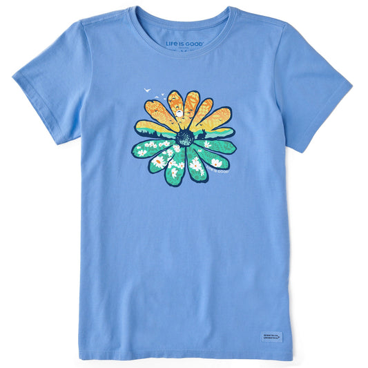Women's Spring Daisycape Short Sleeve Crusher Tee
