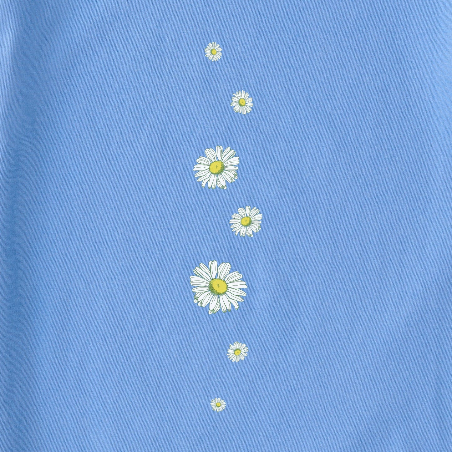 Women's Detailed Wildflowers Long Sleeve Crusher Tee