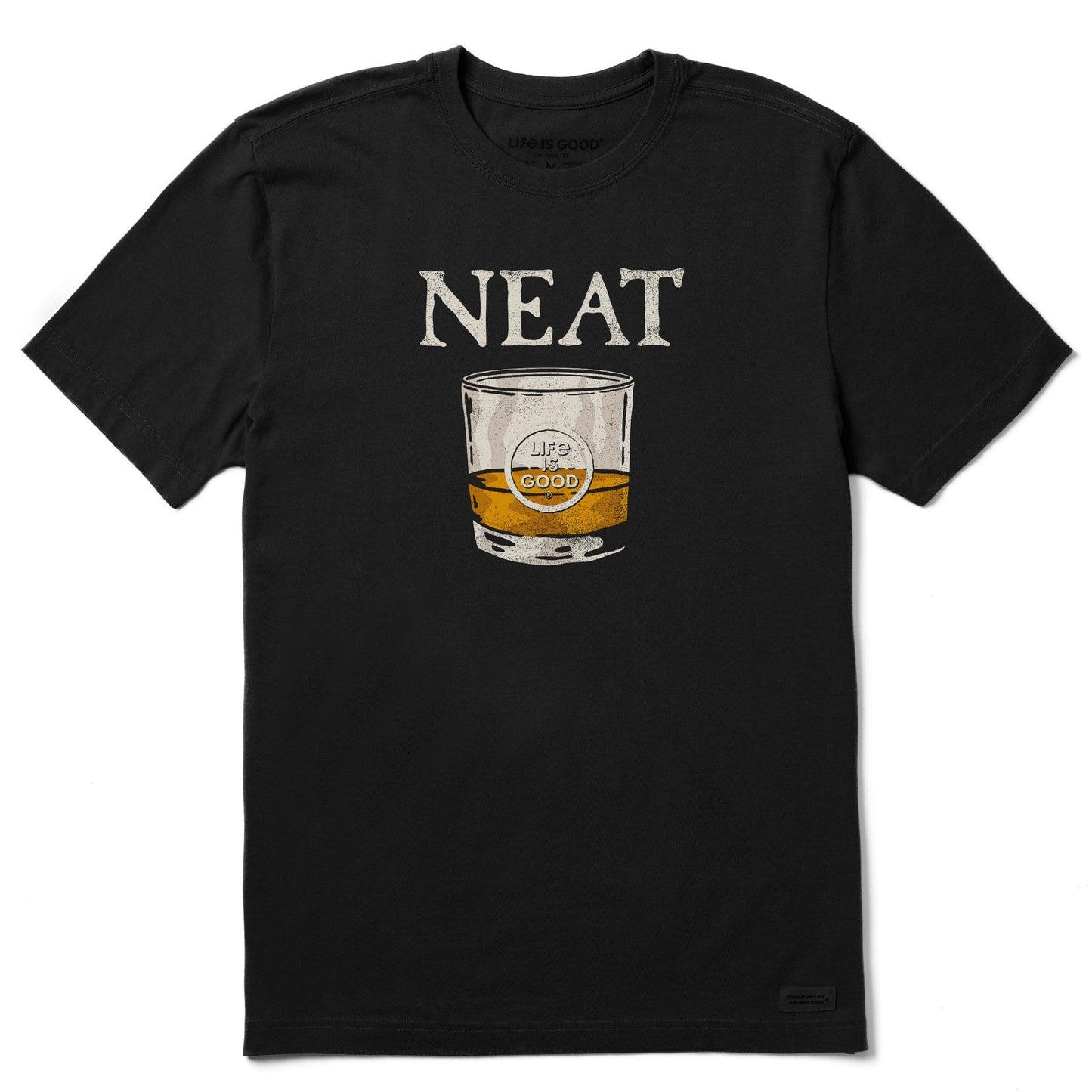 Men's Neat Short Sleeve Crusher Tee