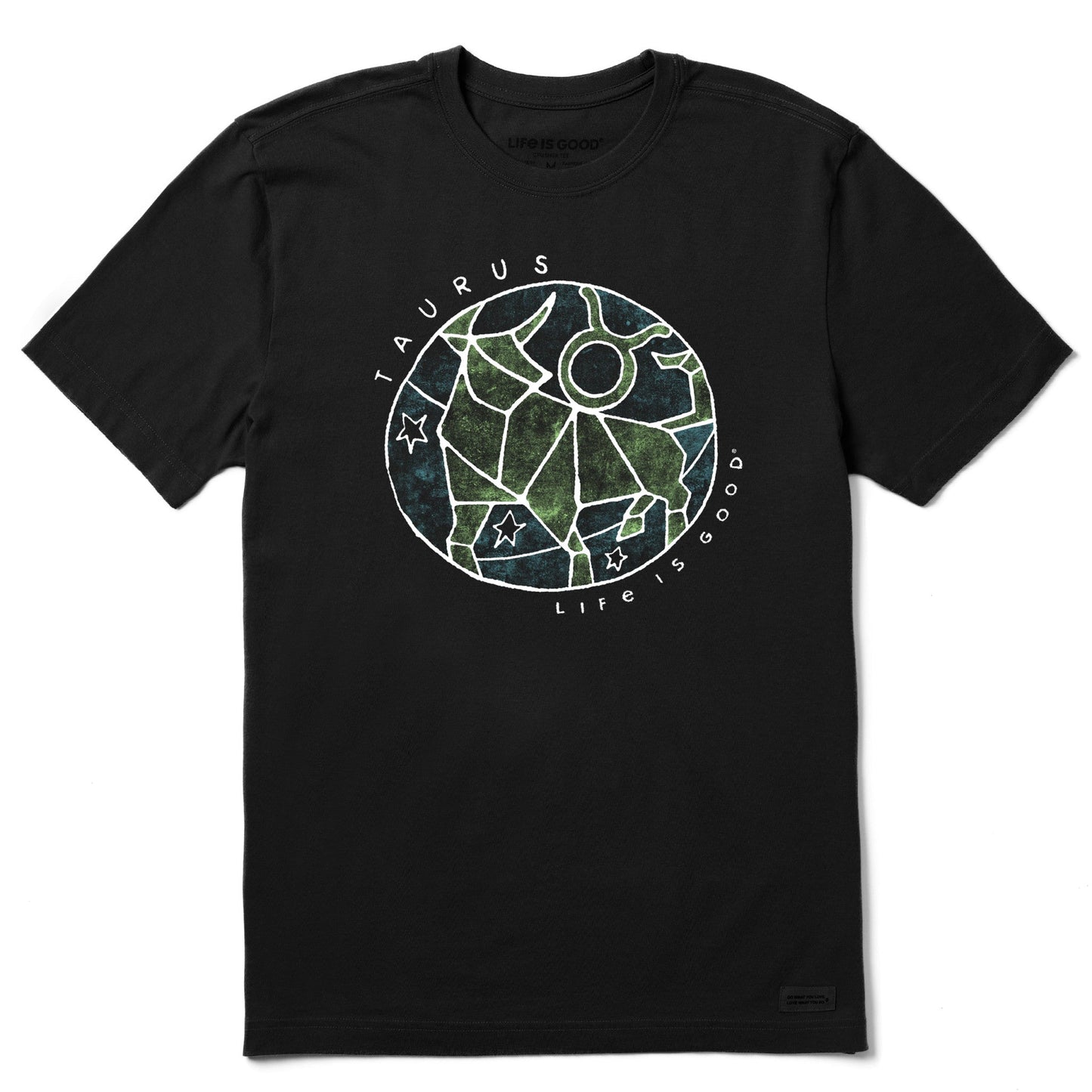 Men's Trippy Taurus Short Sleeve Crusher Tee