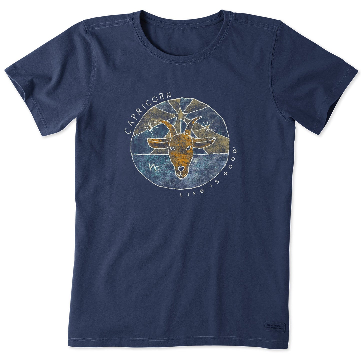 Women's Trippy Capricorn Short Sleeve Crusher Tee