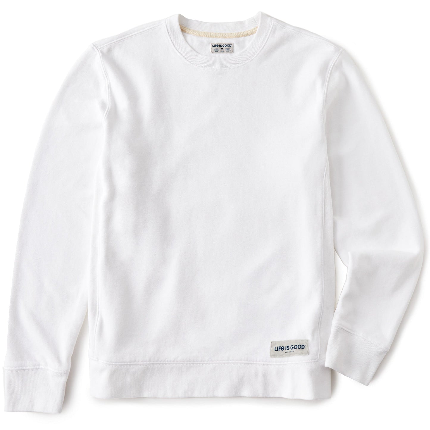 Men's Solid Simply True Fleece Crew