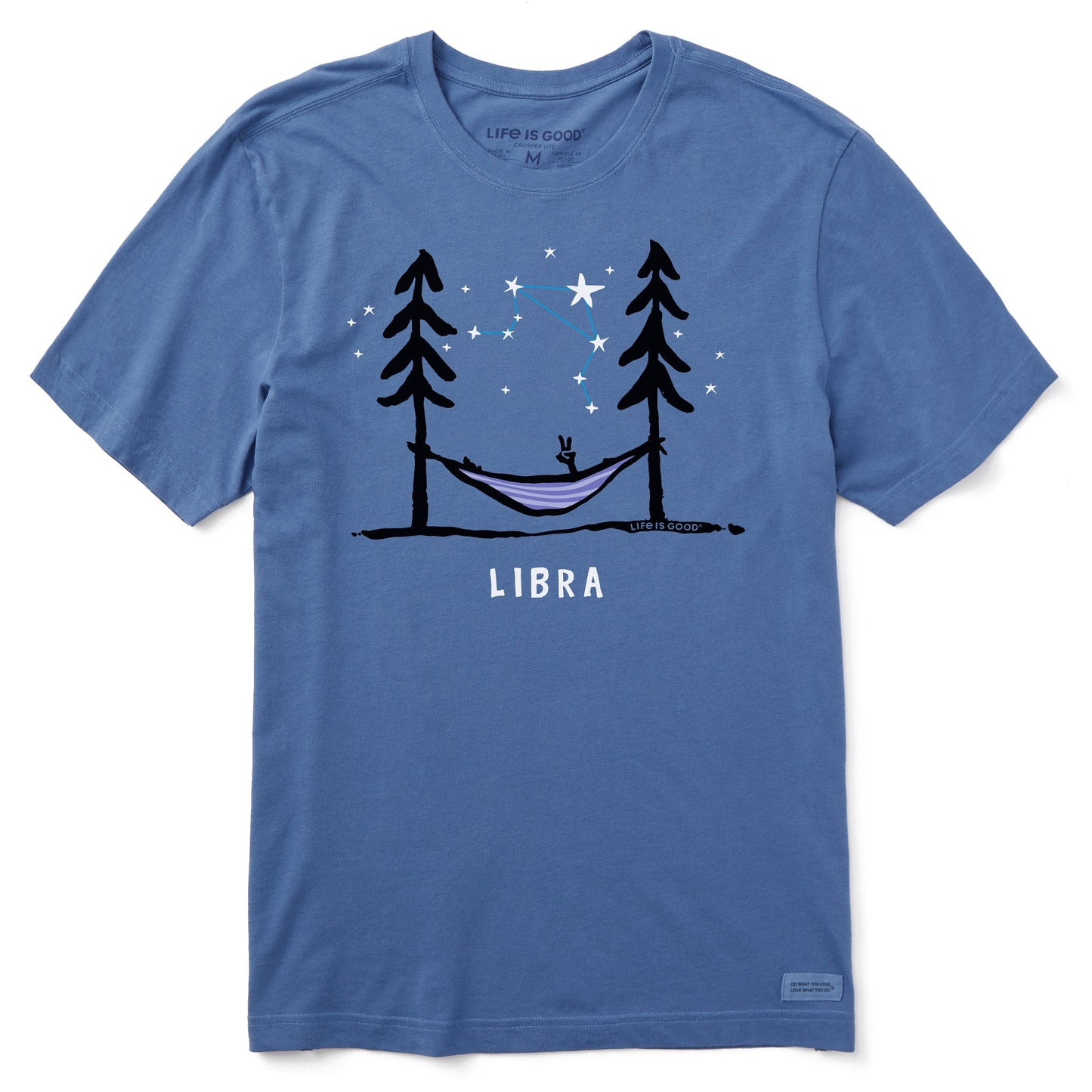 Men's Zodiac Hammock Libra Short Sleeve Crusher Tee