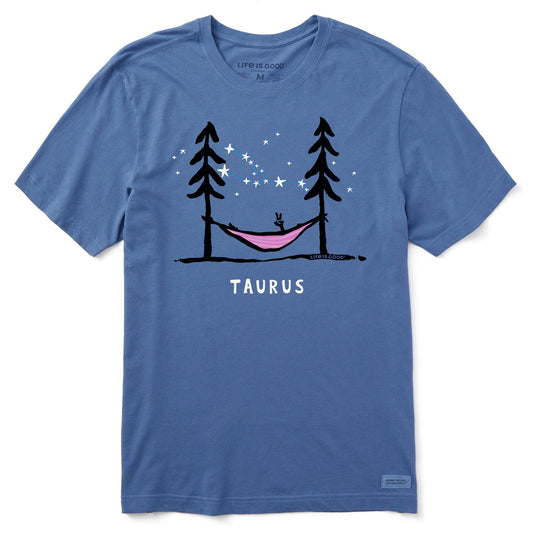 Men's Zodiac Hammock Taurus Short Sleeve Crusher Tee