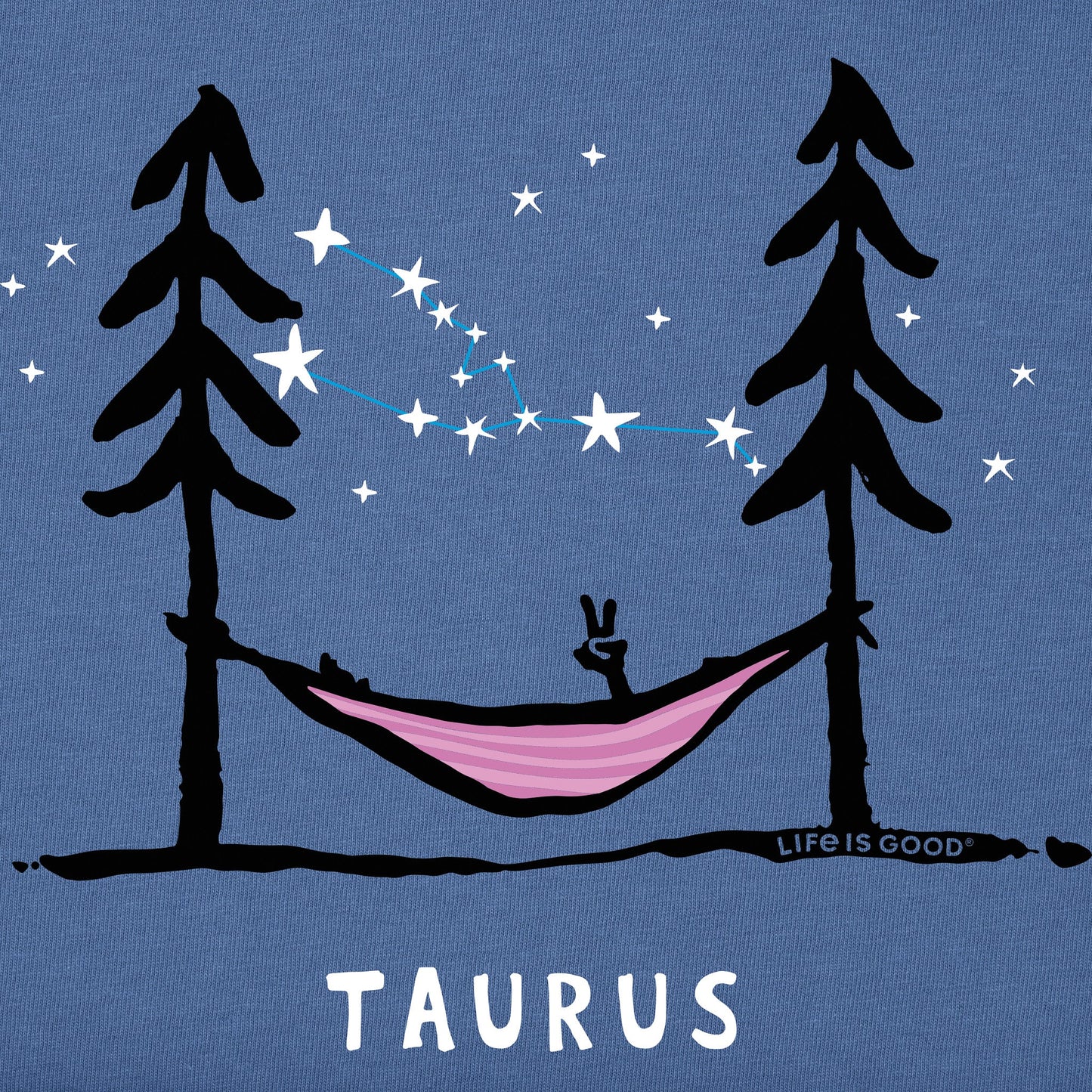 Men's Zodiac Hammock Taurus Short Sleeve Crusher Tee