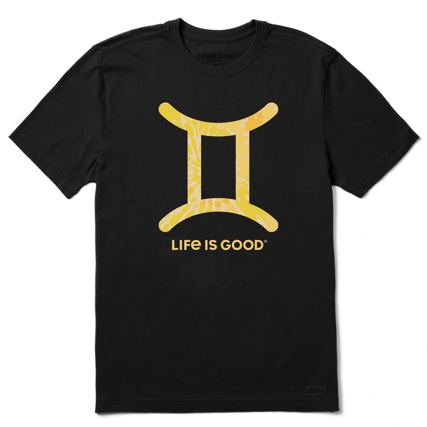 Men's Gemini  Sign Tie Dye Short Sleeve Crusher Tee