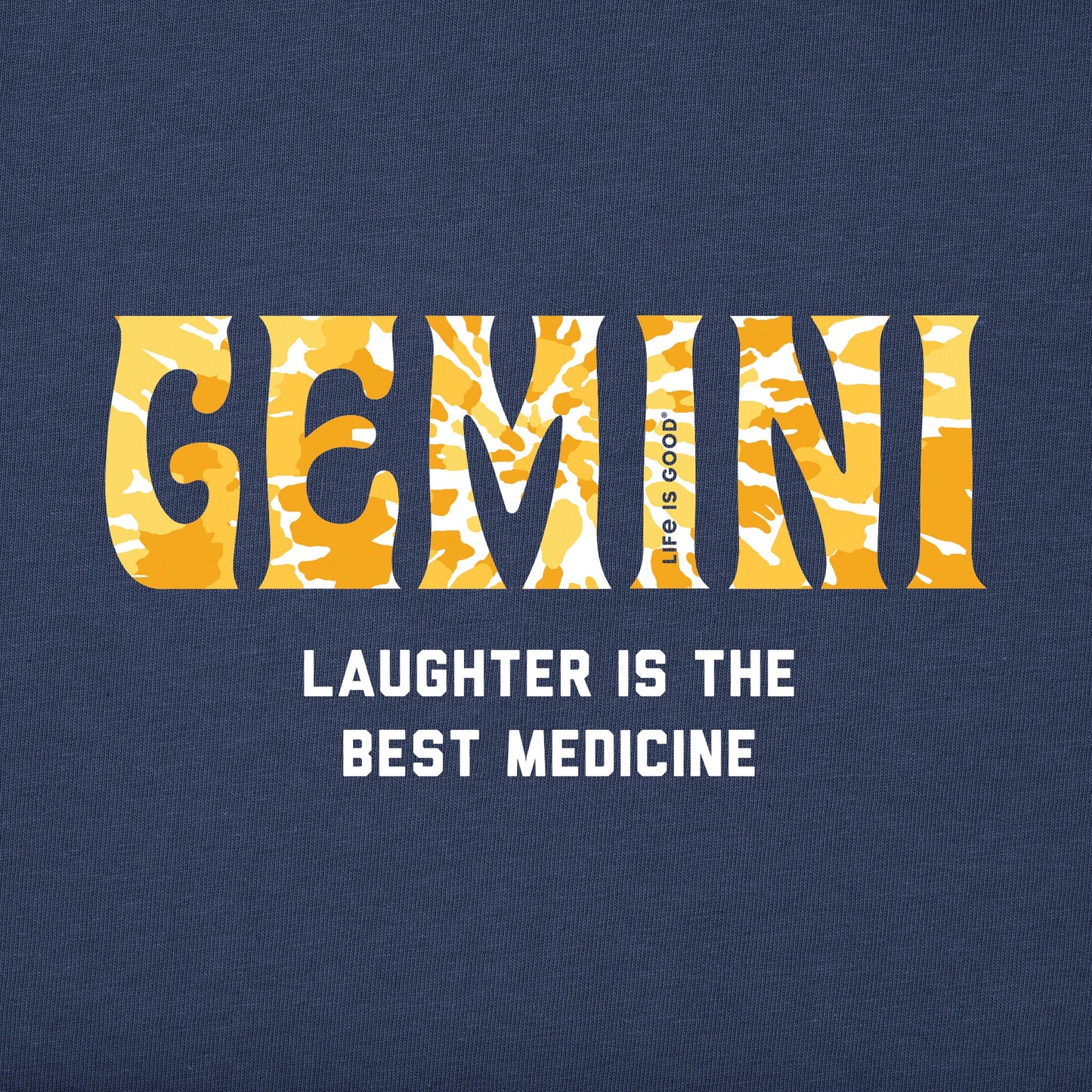 Men's Gemini Tie Dye Short Sleeve Crusher Tee