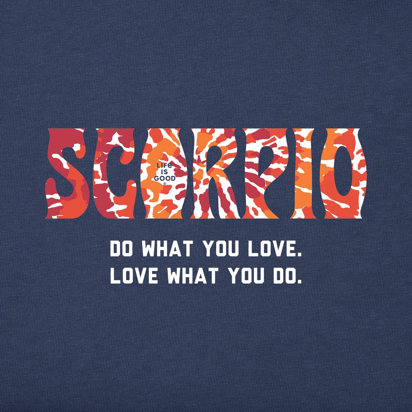 Men's Scorpio Tie Dye Short Sleeve Crusher Tee