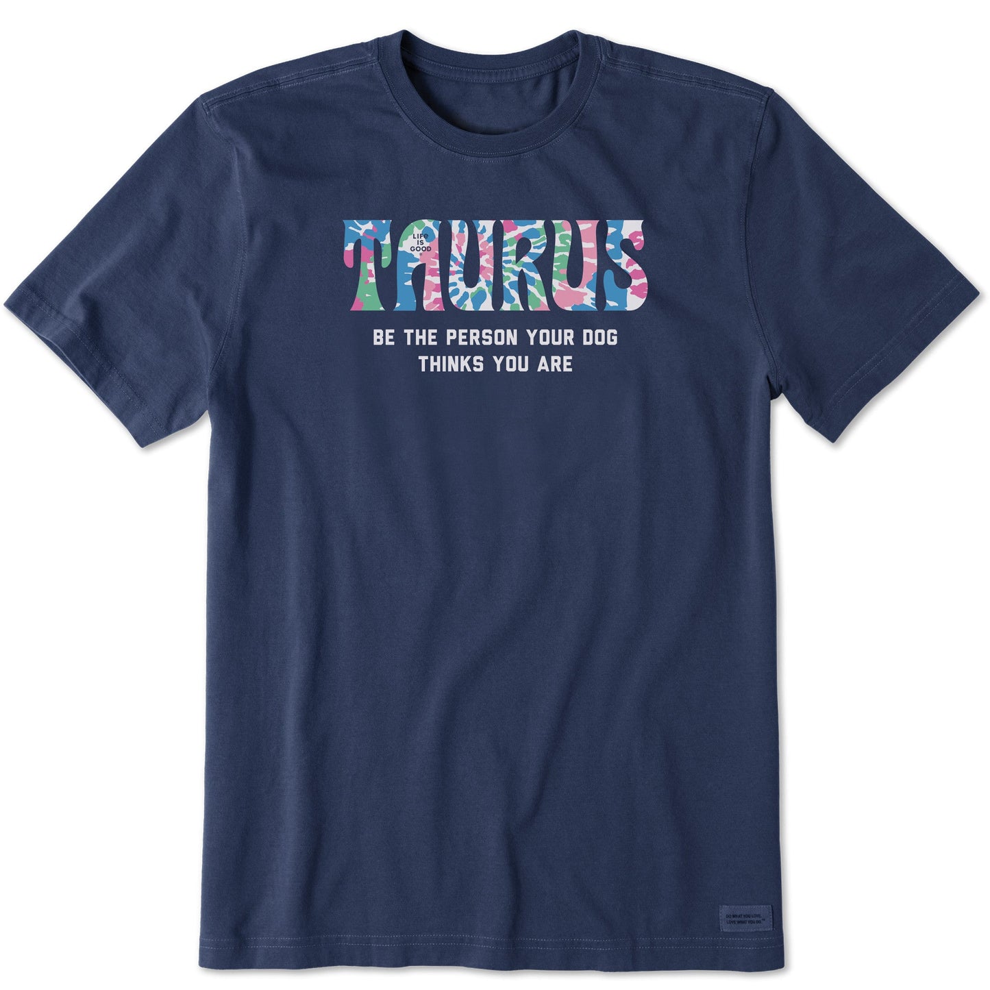 Men's Taurus Tie Dye Short Sleeve Crusher Tee