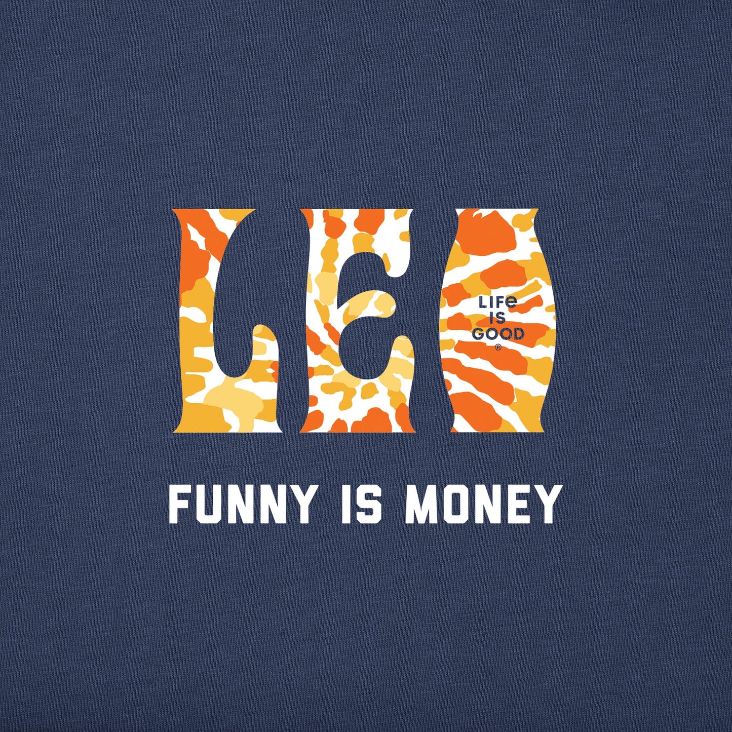 Men's Leo Tie Dye Short Sleeve Crusher Tee