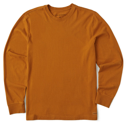 Men's Solid Long Sleeve Crusher-LITE Tee