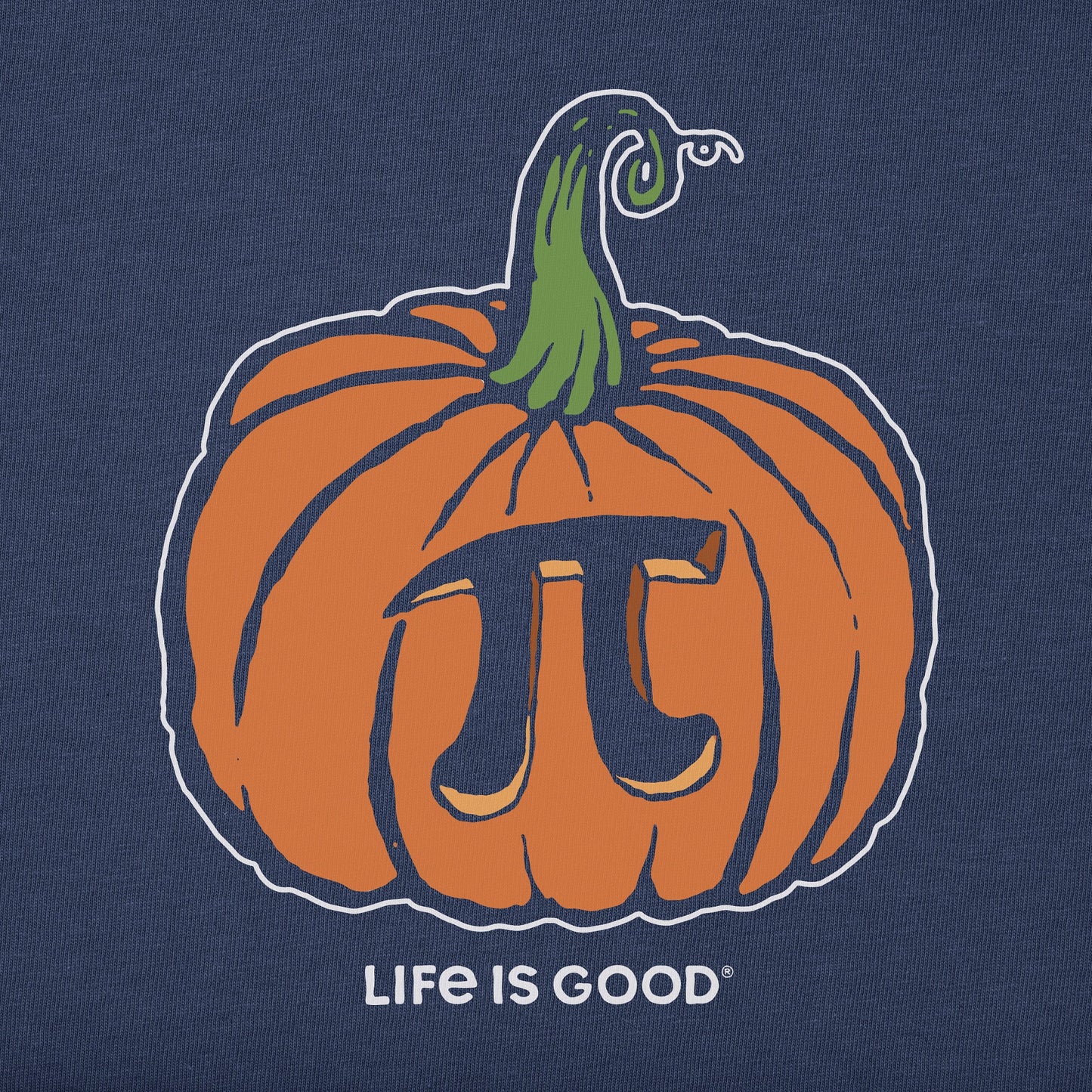 Men's Pumpkin Pi Short Sleeve Crusher Tee