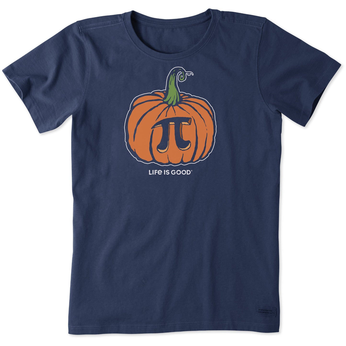 Women's Pumpkin Pi Short Sleeve Crusher Tee